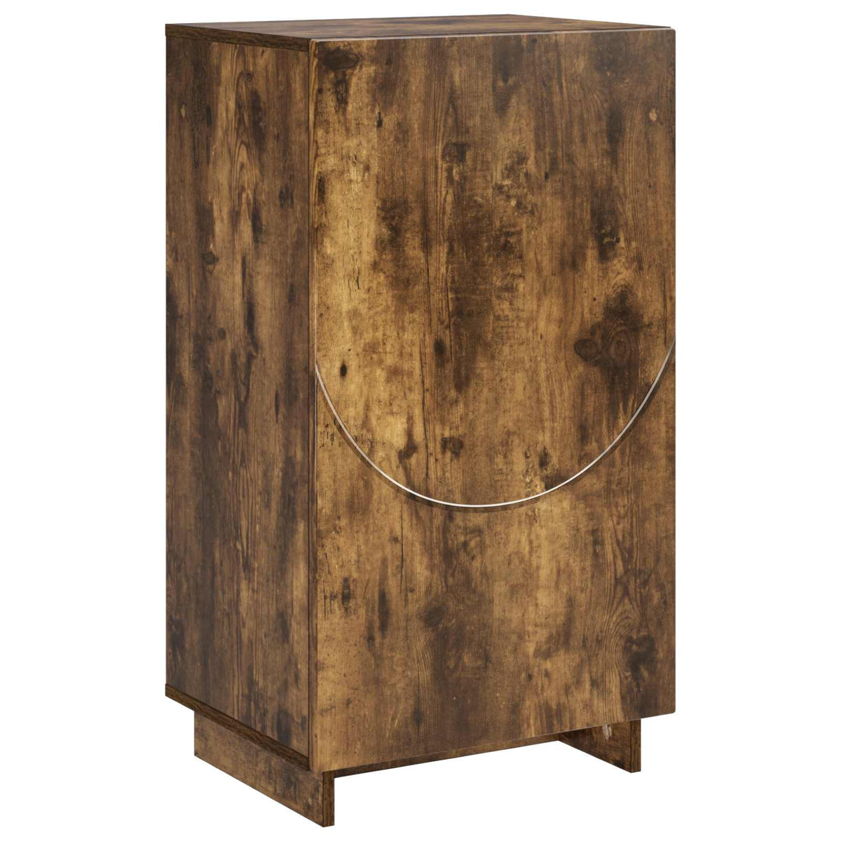 Schoenenkast 48 x 38 x 87,5 cm Bewerkt hout Gerookt eiken