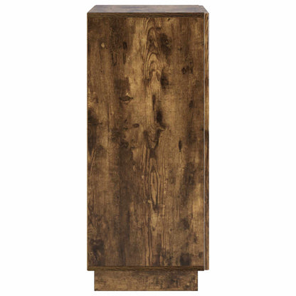 Schoenenkast 48 x 38 x 87,5 cm Bewerkt hout Gerookt eiken