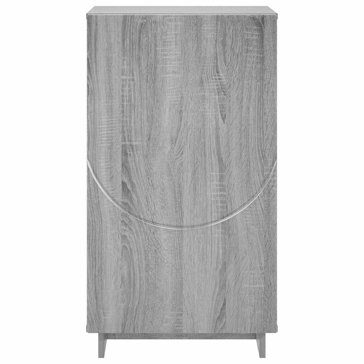 Schoenenkast 48 x 38 x 87,5 cm Bewerkt hout Grijs Sonoma