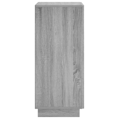 Schoenenkast 48 x 38 x 87,5 cm Bewerkt hout Grijs Sonoma
