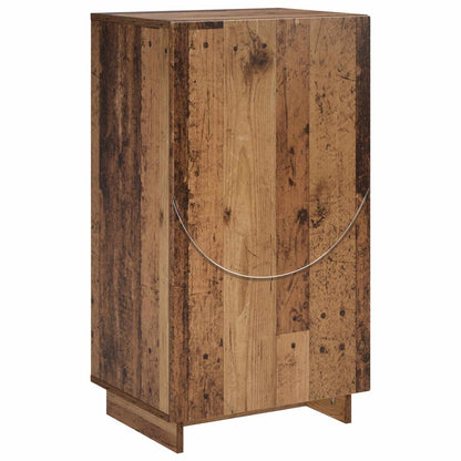 Schoenenkast 48 x 38 x 87,5 cm Bewerkt hout Oud hout