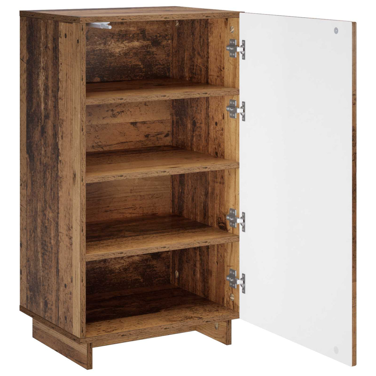 Schoenenkast 48 x 38 x 87,5 cm Bewerkt hout Oud hout