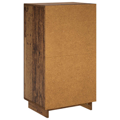 Schoenenkast 48 x 38 x 87,5 cm Bewerkt hout Oud hout