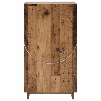 Schoenenkast 48 x 38 x 87,5 cm Bewerkt hout Oud hout