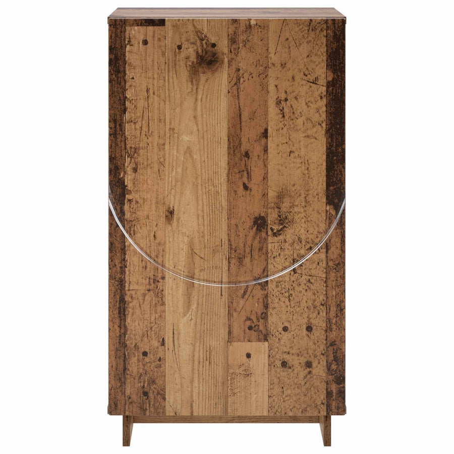 Schoenenkast 48 x 38 x 87,5 cm Bewerkt hout Oud hout