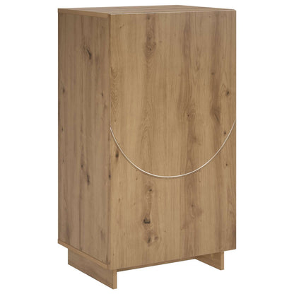 Schoenenkast 48 x 38 x 87,5 cm Bewerkt hout Artisanaal eiken