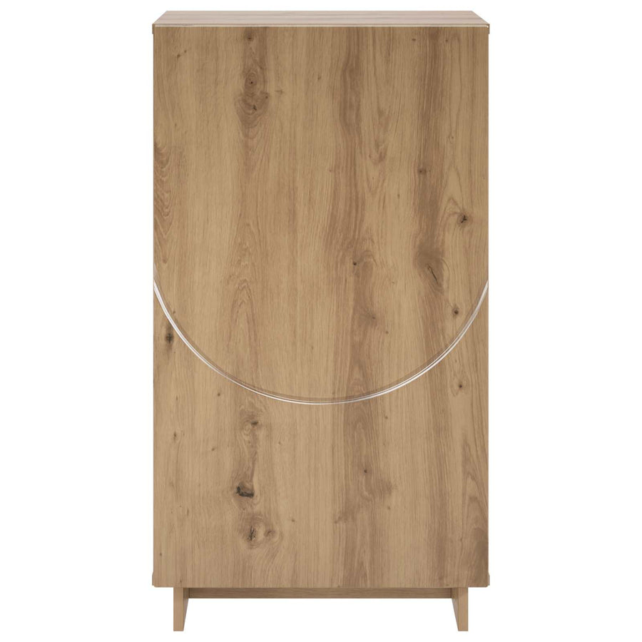 Schoenenkast 48 x 38 x 87,5 cm Bewerkt hout Artisanaal eiken