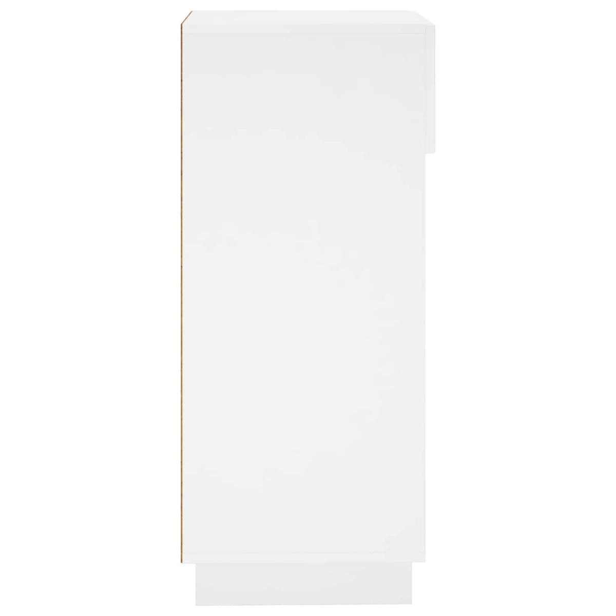 Schoenenkast 48 x 38 x 87,5 cm Bewerkt hout Wit