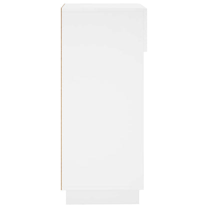 Schoenenkast 48 x 38 x 87,5 cm Bewerkt hout Wit