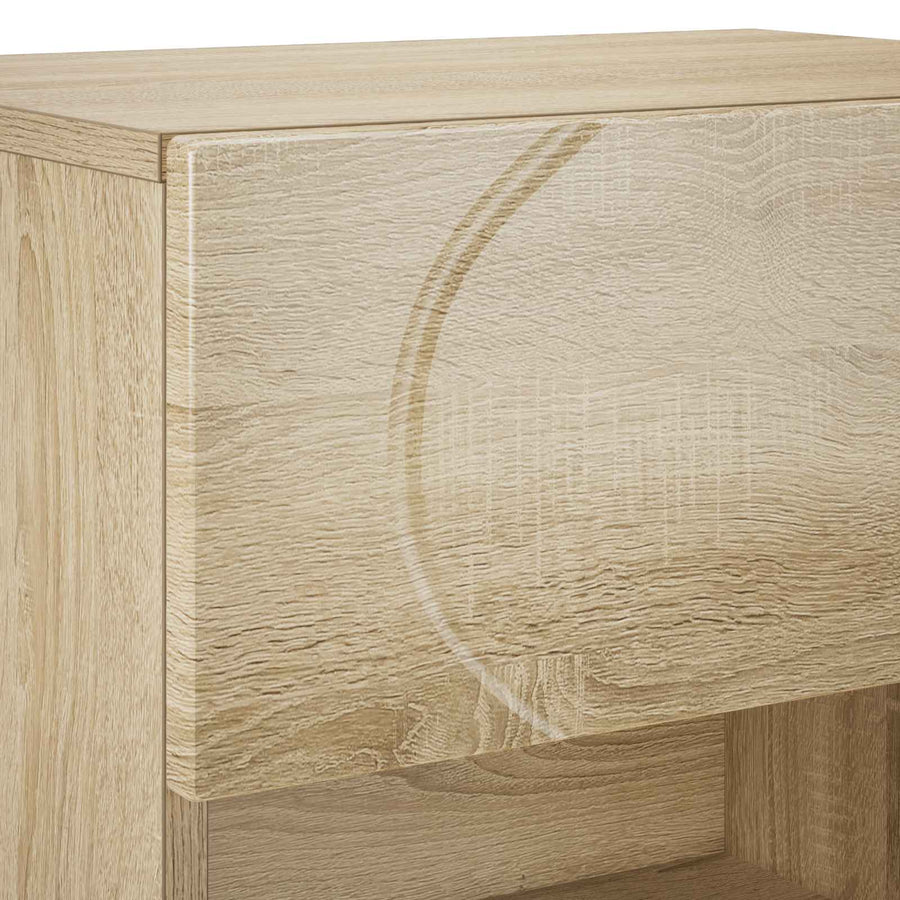 Schoenenkast 48 x 38 x 87,5 cm Bewerkt hout Sonoma Eiken