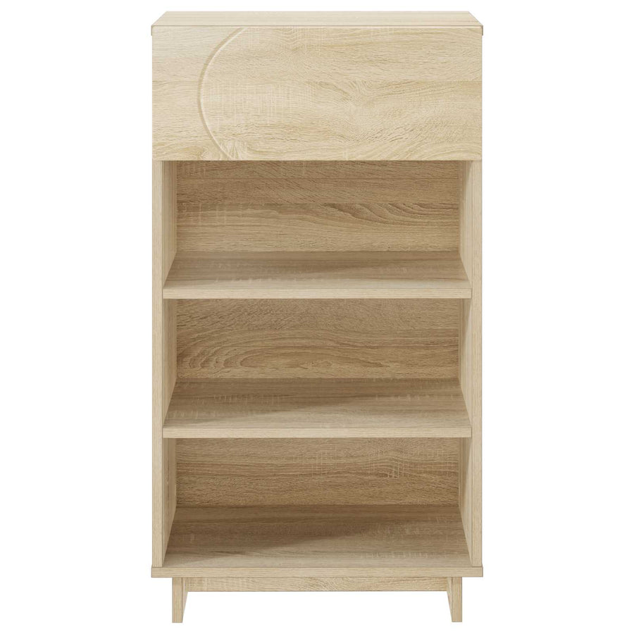 Schoenenkast 48 x 38 x 87,5 cm Bewerkt hout Sonoma Eiken