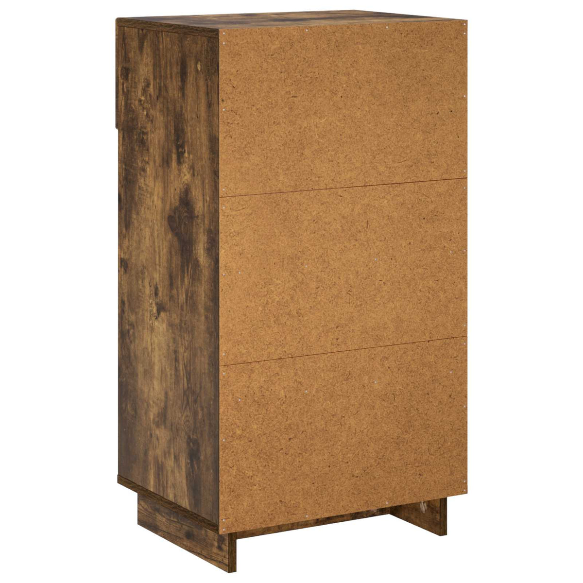 Schoenenkast 48 x 38 x 87,5 cm Bewerkt hout Gerookt eiken