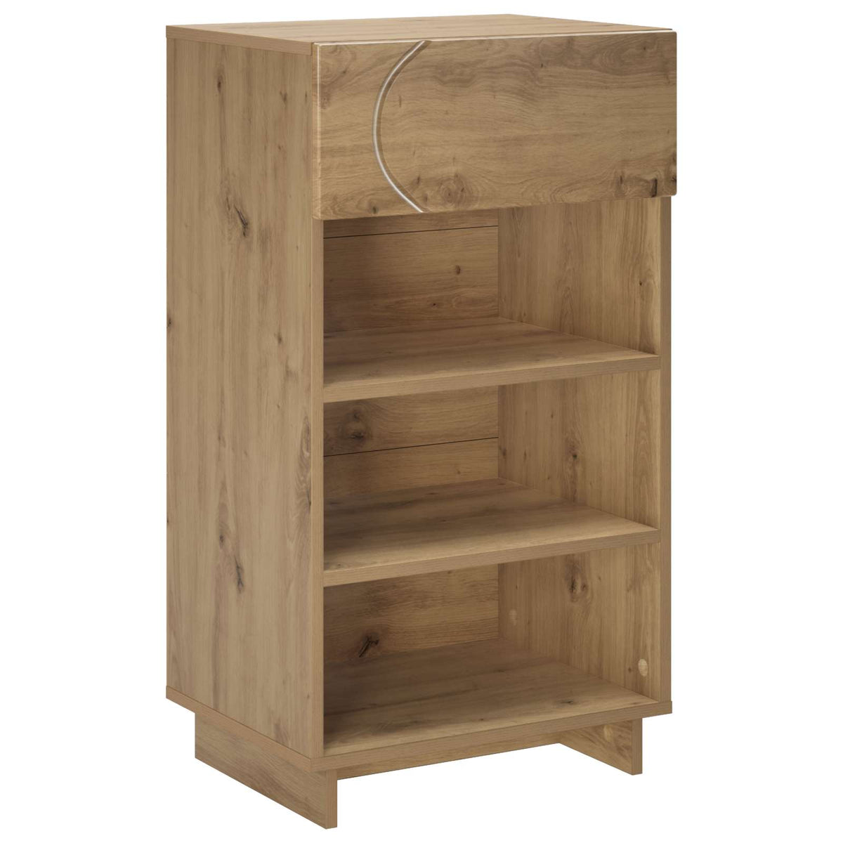 Schoenenkast 48 x 38 x 87,5 cm Bewerkt hout Artisanaal eiken