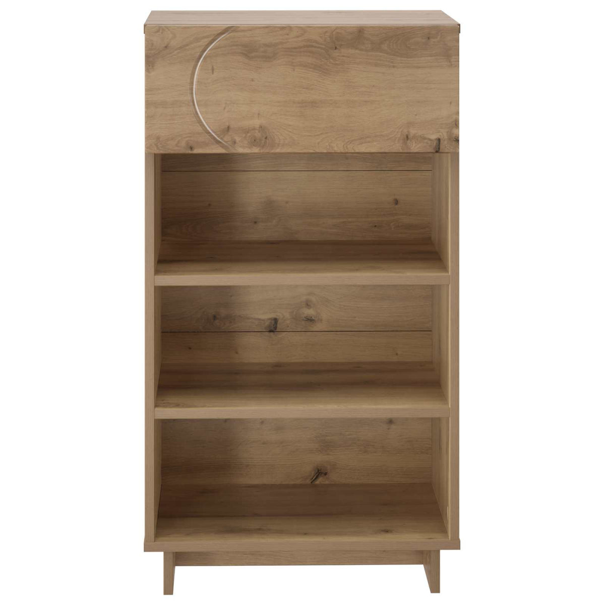 Schoenenkast 48 x 38 x 87,5 cm Bewerkt hout Artisanaal eiken