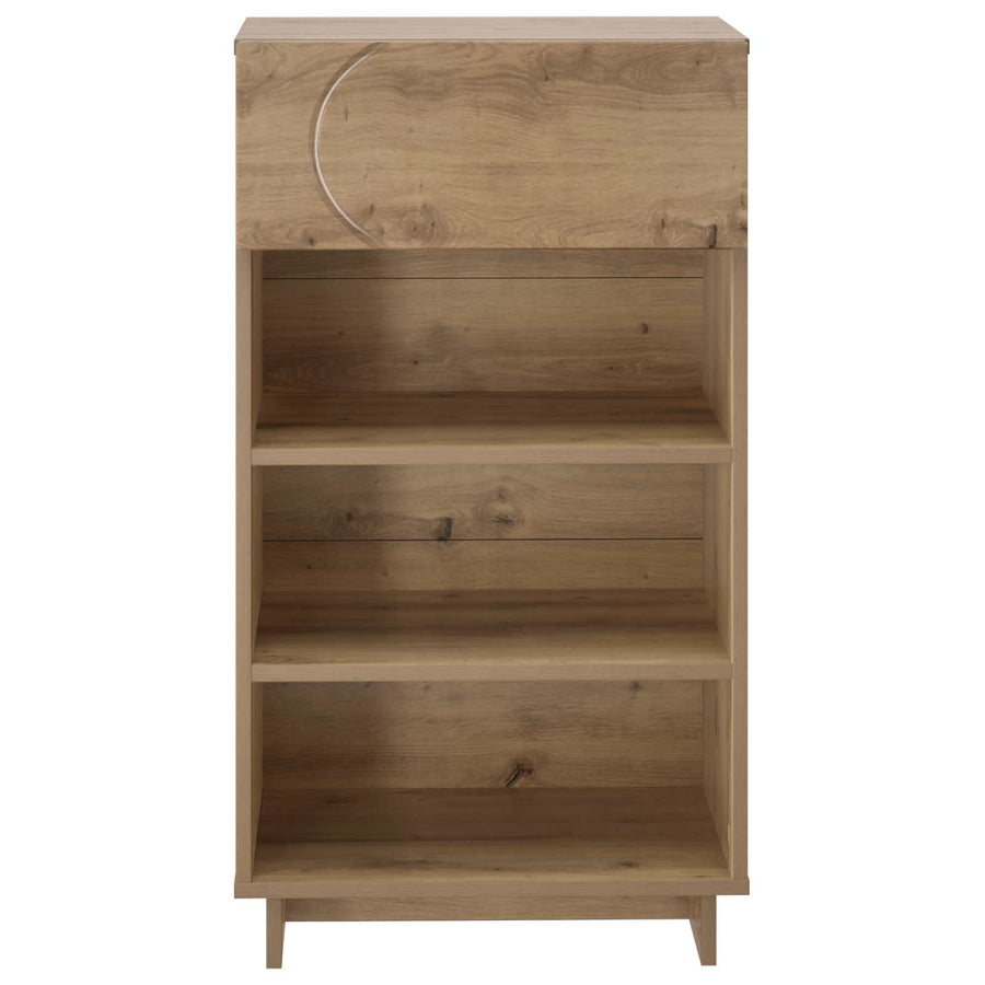 Schoenenkast 48 x 38 x 87,5 cm Bewerkt hout Artisanaal eiken