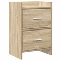 Nachtkastjes Sonoma Eiken 40 x 30 x 60 cm Bewerkt hout