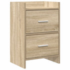 Nightstands Sonoma Oak 40 x 30 x 60 cm Engineered wood
