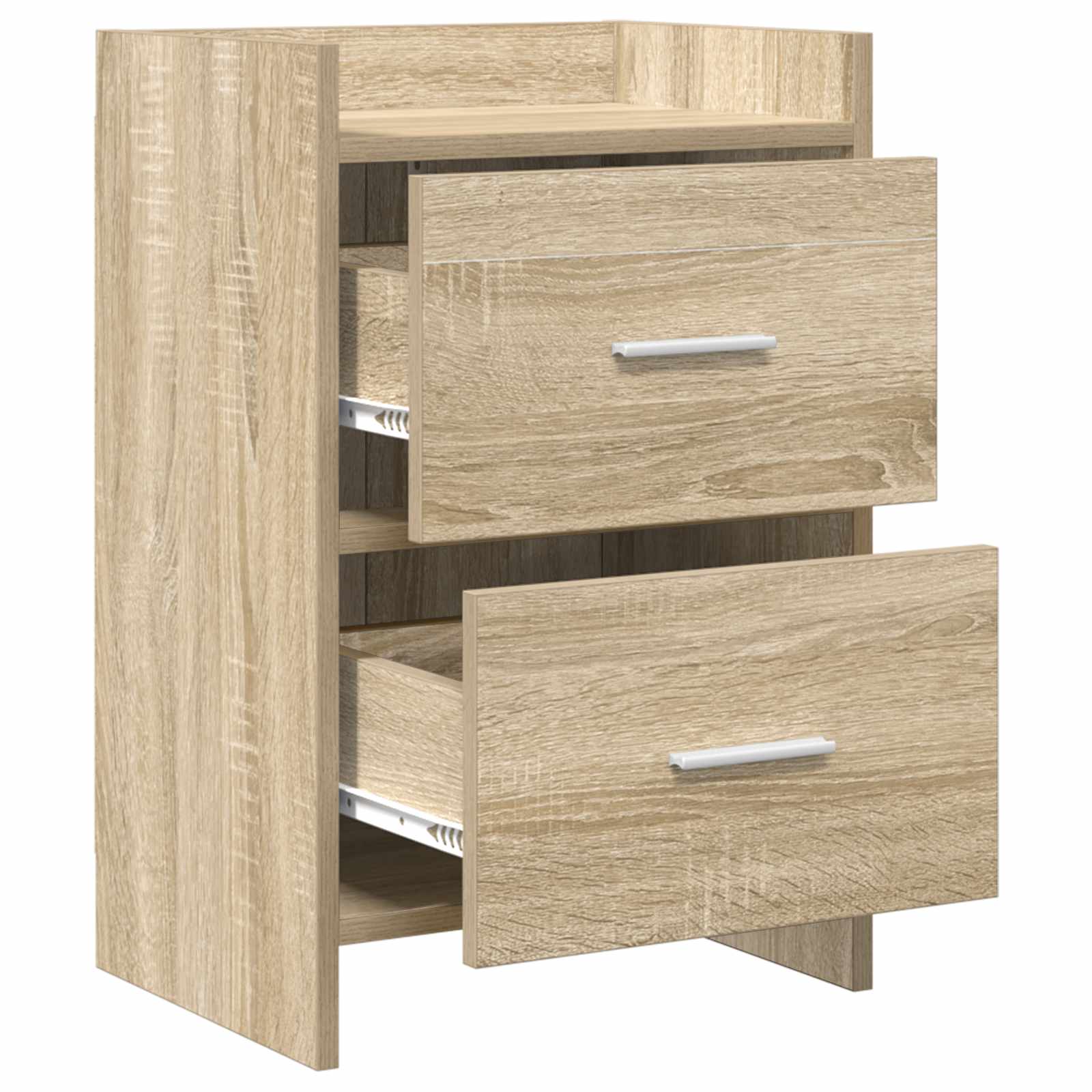 Nachtkastjes Sonoma Eiken 40 x 30 x 60 cm Bewerkt hout