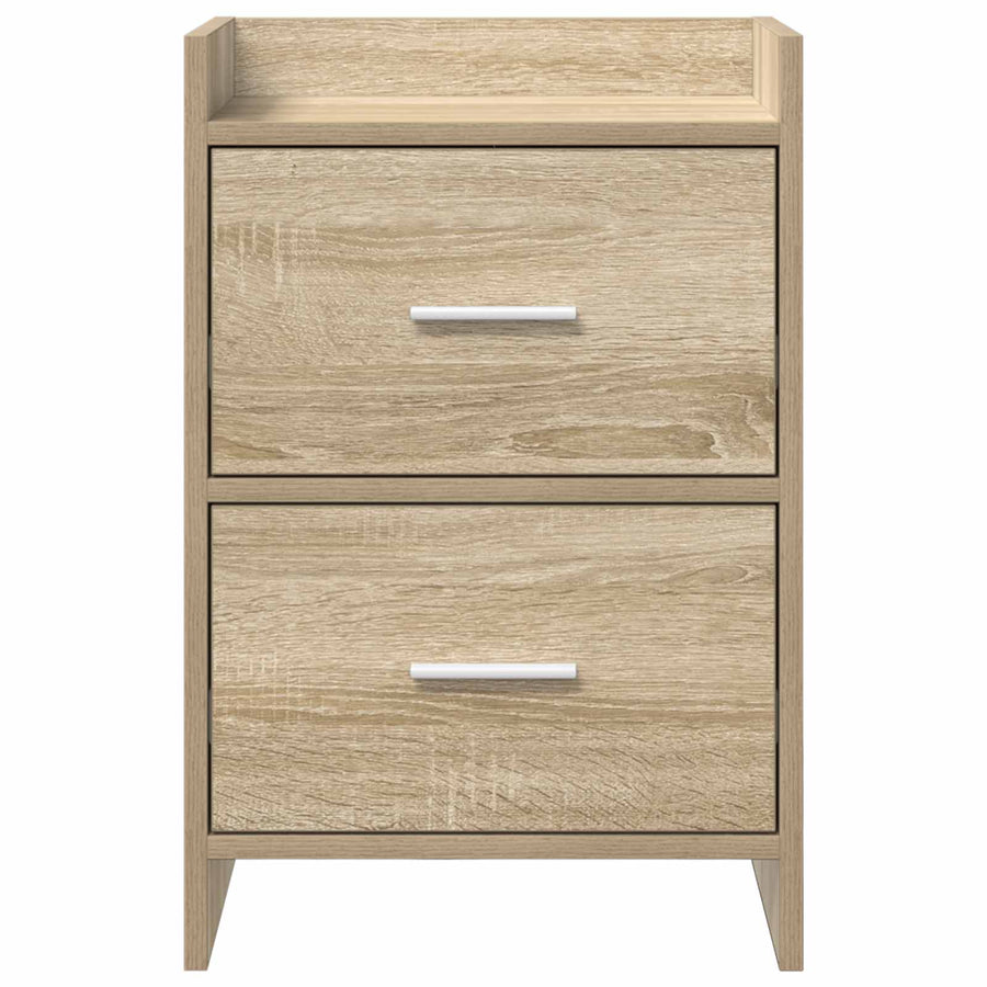 Nachtkastjes Sonoma Eiken 40 x 30 x 60 cm Bewerkt hout