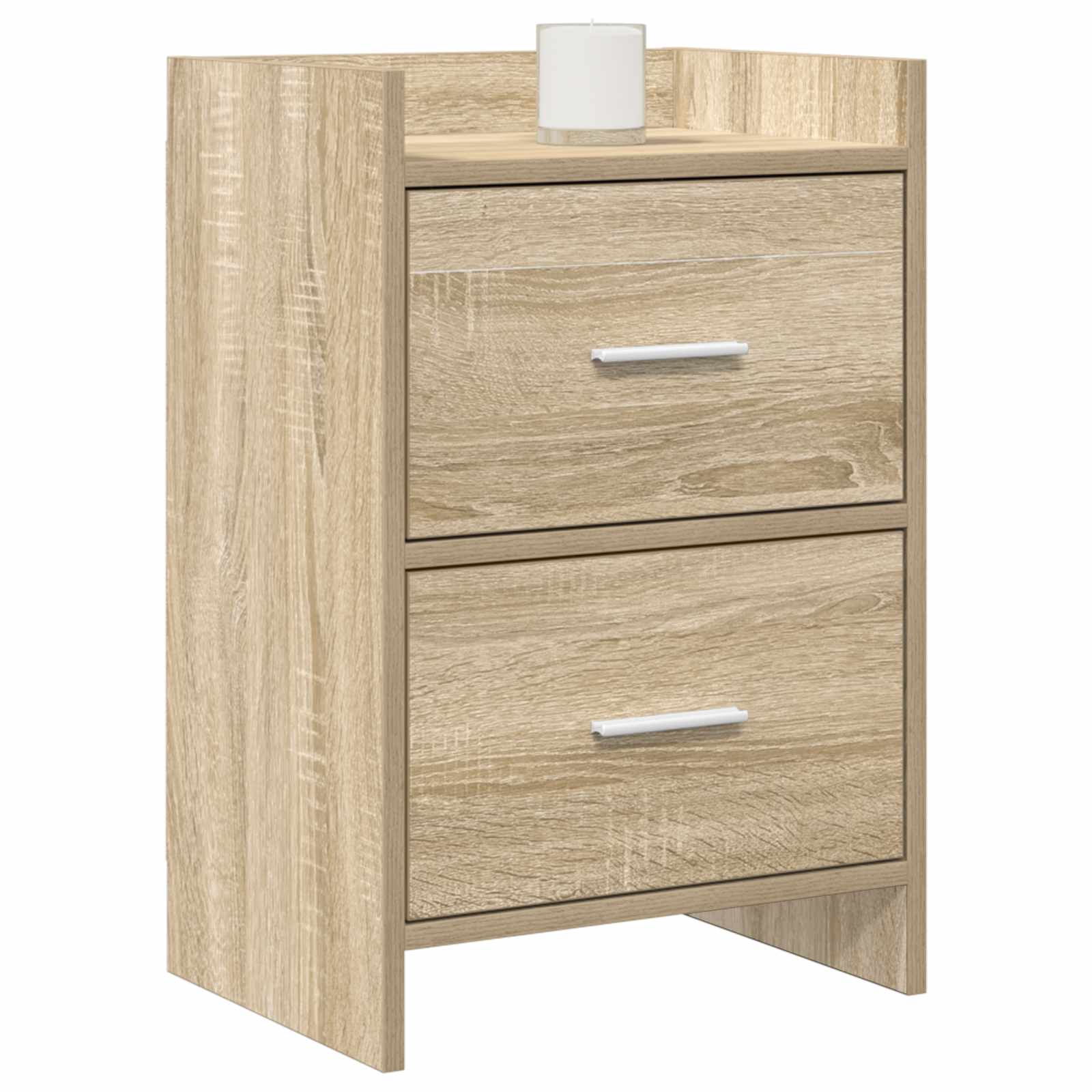 Nachtkastjes 2 pcs Sonoma Eiken 40 x 30 x 60 cm Bewerkt hout
