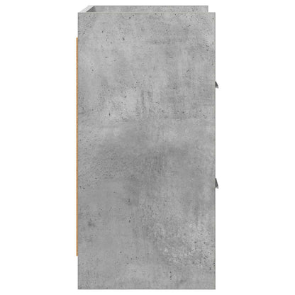 Nachtkastjes Betongrijs 40 x 30 x 60 cm Bewerkt hout