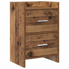 Nachtkastje 40x30x60 cm bewerkt hout