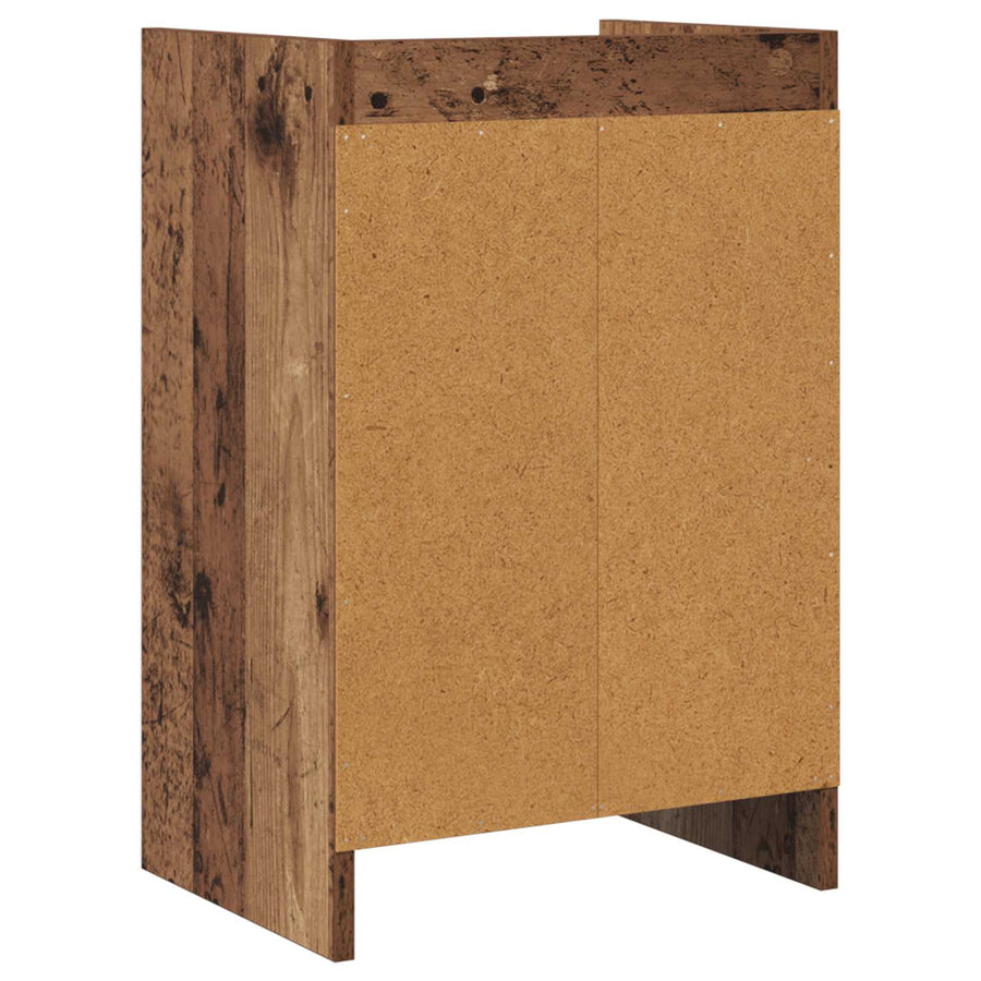Nachtkastjes 2 pcs Oud hout 40 x 30 x 60 cm Bewerkt hout