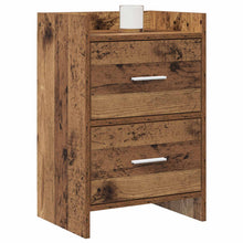 Nachtkastjes 2 pcs Oud hout 40 x 30 x 60 cm Bewerkt hout