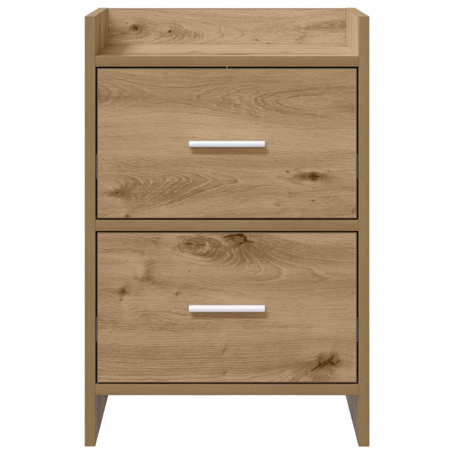 Nachtkastjes 2 pcs Artisanaal eiken 40 x 30 x 60 cm