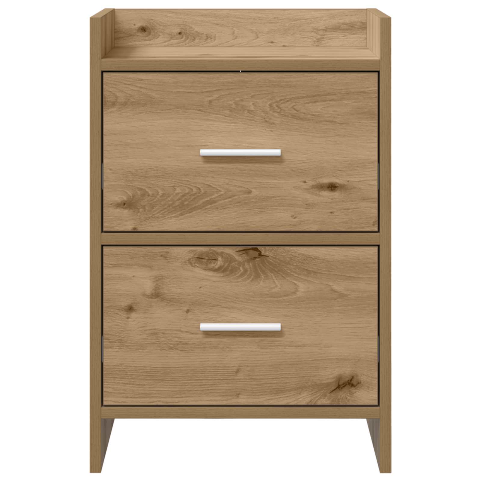 Nachtkastjes 2 pcs Artisanaal eiken 40 x 30 x 60 cm