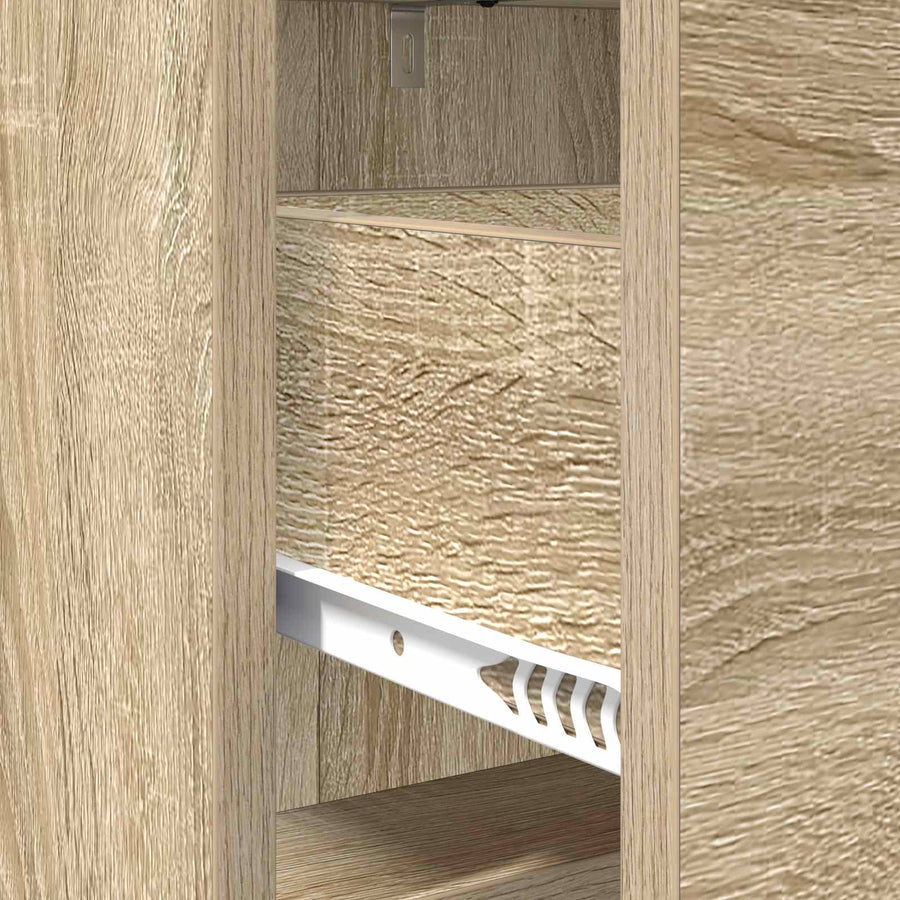 Nachtkastjes Sonoma Eiken 40 x 30 x 60 cm Bewerkt hout