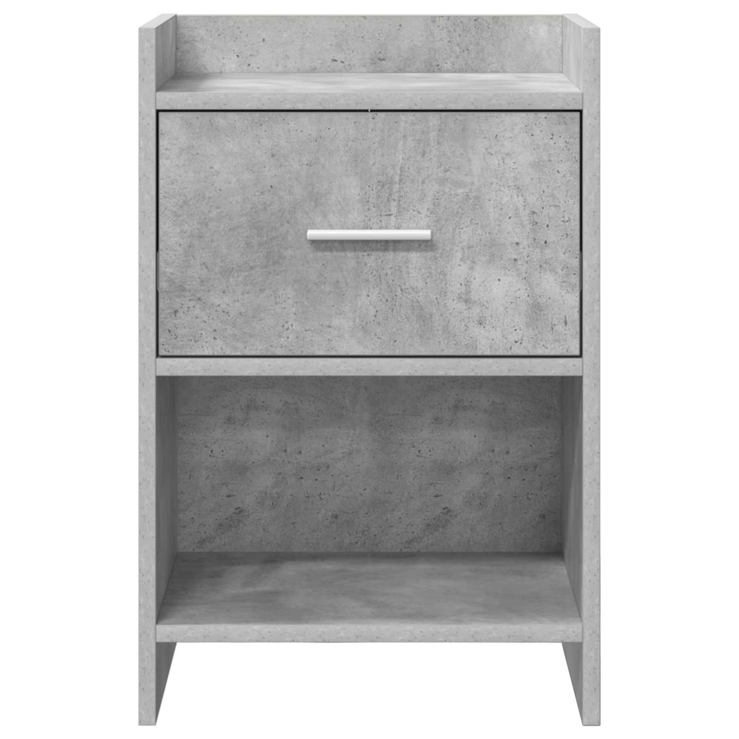 Nachtkastjes 2 pcs Betongrijs 40 x 30 x 60 cm Bewerkt hout