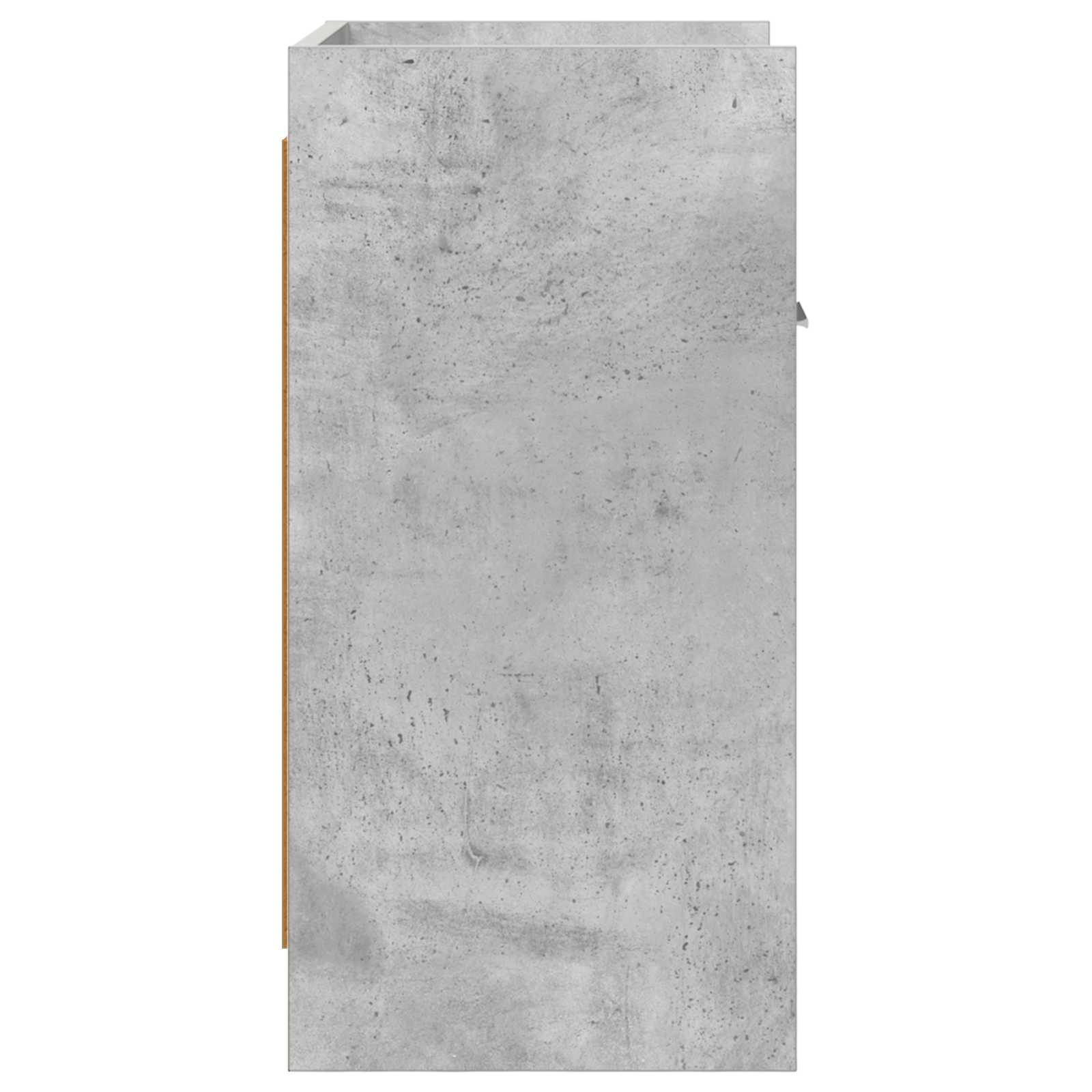 Nachtkastjes 2 pcs Betongrijs 40 x 30 x 60 cm Bewerkt hout