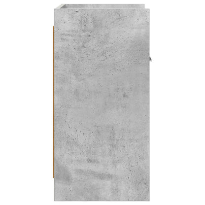 Nachtkastjes 2 pcs Betongrijs 40 x 30 x 60 cm Bewerkt hout