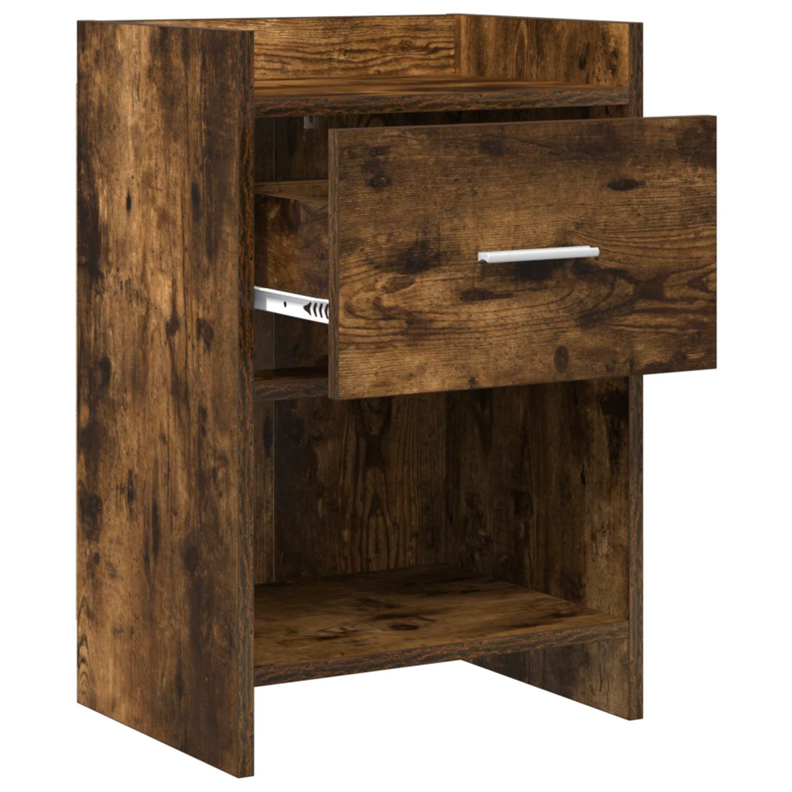 Nachtkastjes Gerookt eiken 40 x 30 x 60 cm Bewerkt hout