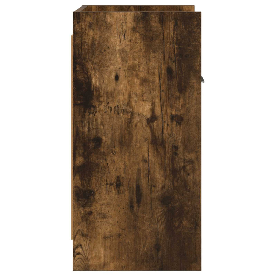 Nachtkastjes Gerookt eiken 40 x 30 x 60 cm Bewerkt hout