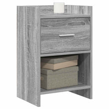 Nachtkastjes 2 pcs Grijs Sonoma 40 x 30 x 60 cm Bewerkt hout