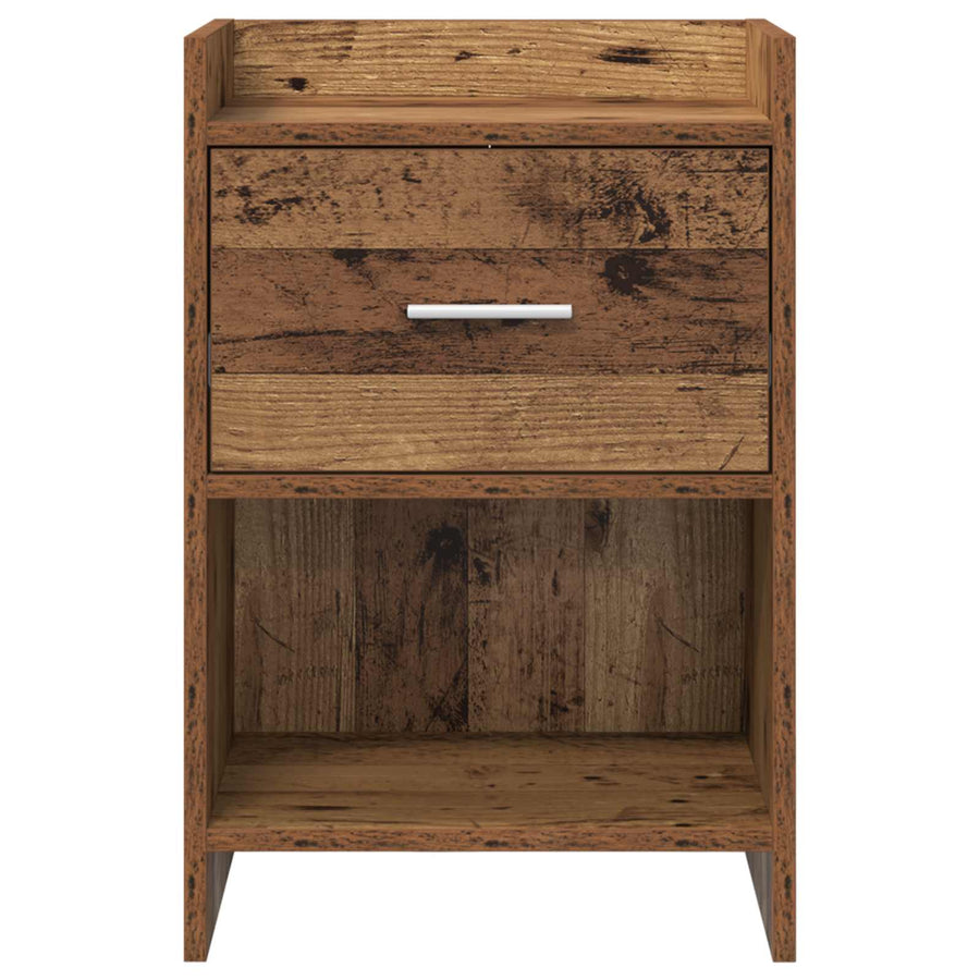 Nachtkastjes 2 pcs Oud hout 40 x 30 x 60 cm Bewerkt hout