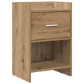 Nachtkastjes Artisanaal eiken 40 x 30 x 60 cm Bewerkt hout