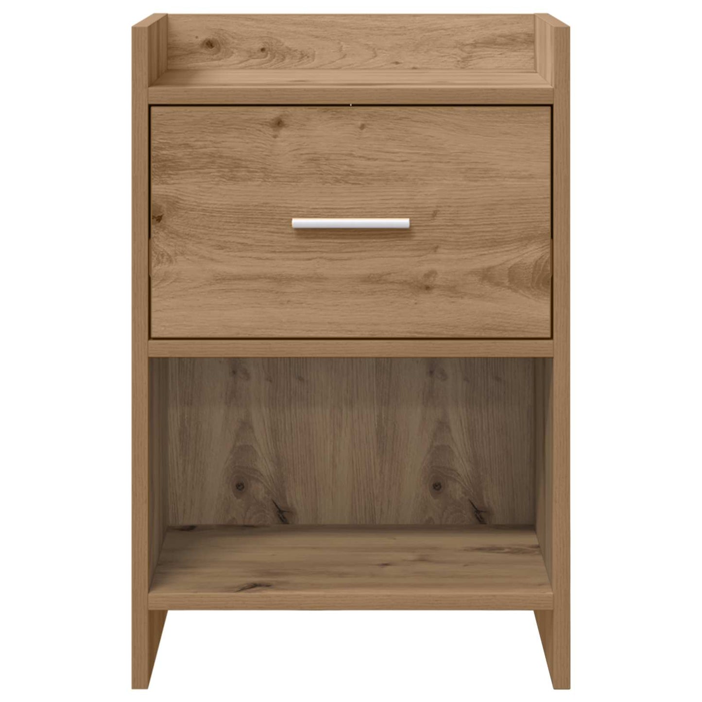 Nachtkastjes Artisanaal eiken 40 x 30 x 60 cm Bewerkt hout