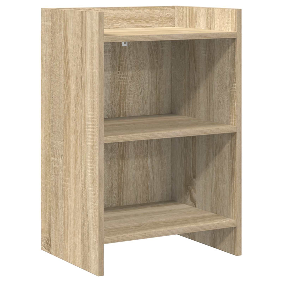 Nachtkastjes Sonoma Eiken 40 x 30 x 60 cm Bewerkt hout