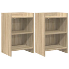 Nachtkastjes 2 stuks 40x30x60 cm Sonoma eiken
