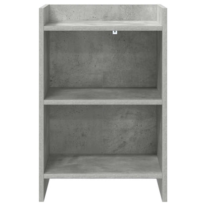 Nachtkastjes 2 pcs Betongrijs 40 x 30 x 60 cm Bewerkt hout