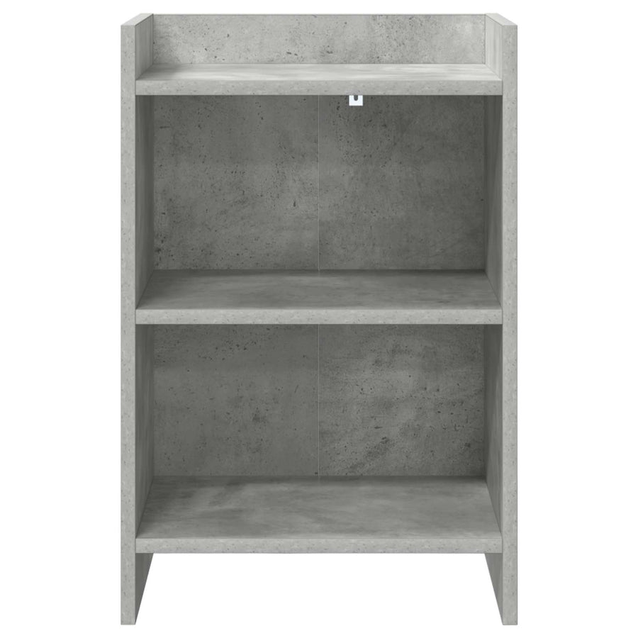 Nachtkastjes 2 pcs Betongrijs 40 x 30 x 60 cm Bewerkt hout
