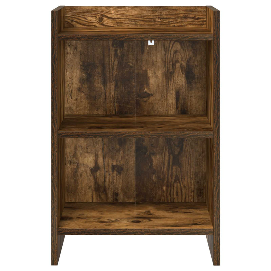 Nachtkastjes Gerookt eiken 40 x 30 x 60 cm Bewerkt hout