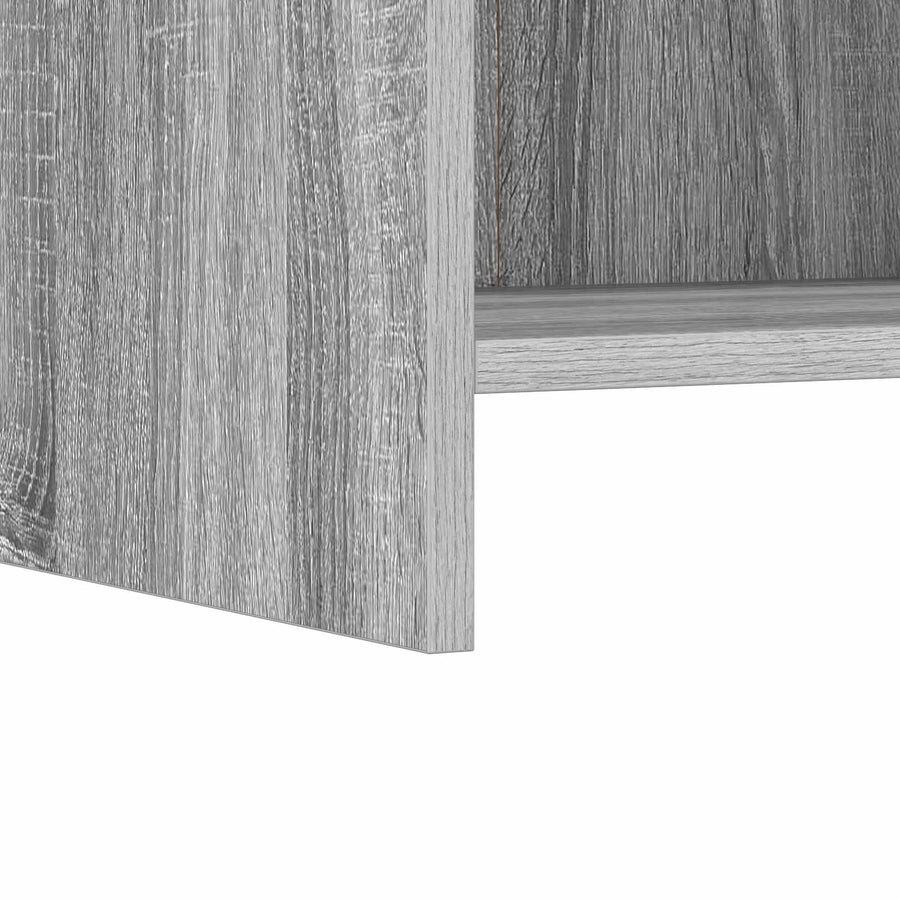 Nachtkastjes Grijs Sonoma 40 x 30 x 60 cm Bewerkt hout