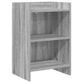 Nachtkastjes Grijs Sonoma 40 x 30 x 60 cm Bewerkt hout