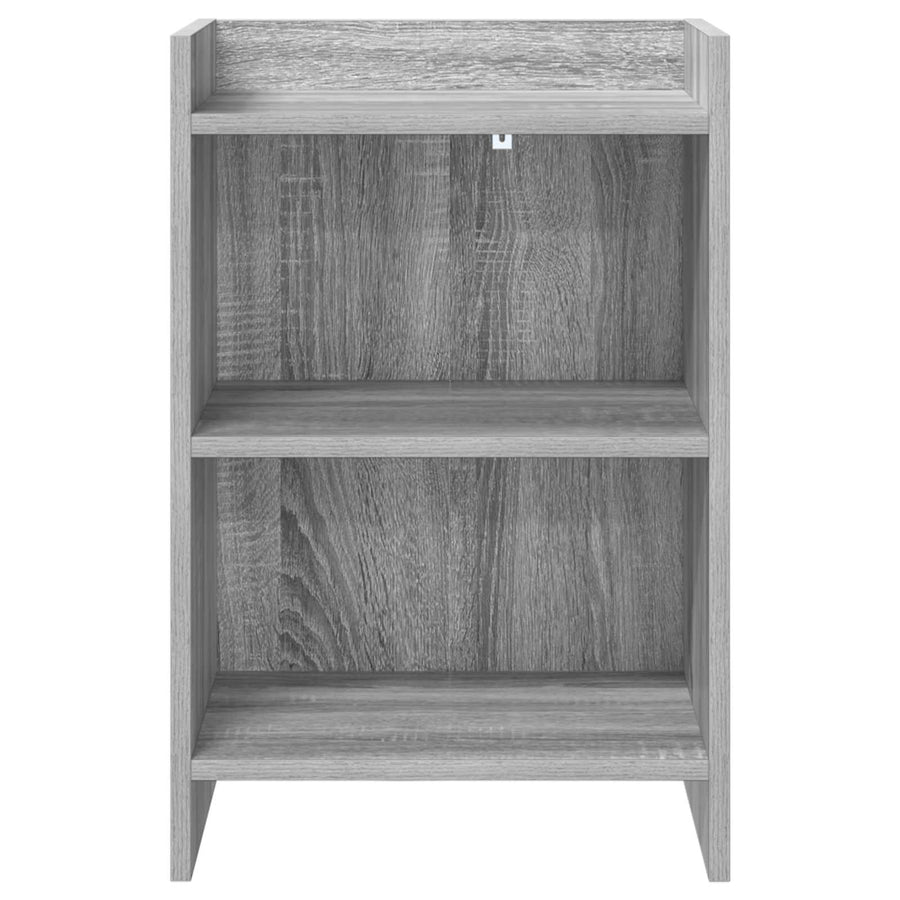 Nachtkastjes Grijs Sonoma 40 x 30 x 60 cm Bewerkt hout