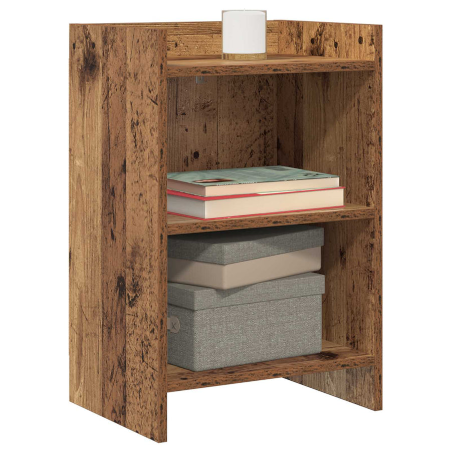 Nachtkastjes 2 pcs Oud hout 40 x 30 x 60 cm Bewerkt hout