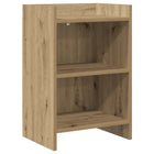 Nachtkastje 40x30x60 cm bewerkt hout